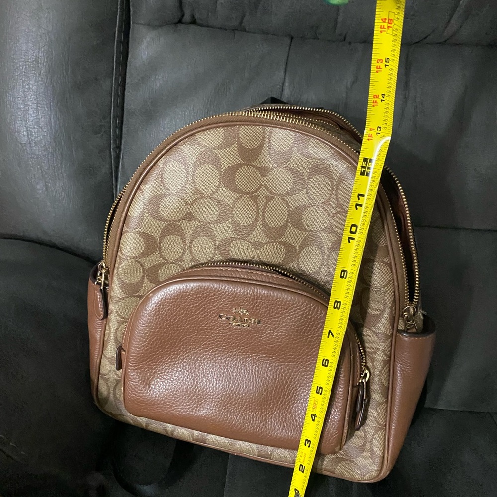 Coach Court Backpack In Signature Canvas NWT Coach - Picture 15 of 16